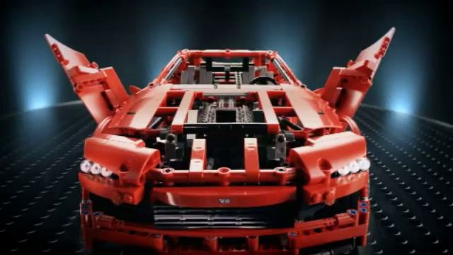Lego Technic Supercar 8070 смотреть онлайн
