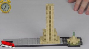 LEGO Architecture set 21028 New York (with Julian Velard) - Speed Build