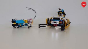 LEGO SPIKE Prime Scorpion, a hexapod walking robot