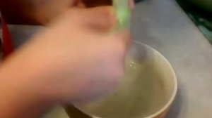 опыт с мелом