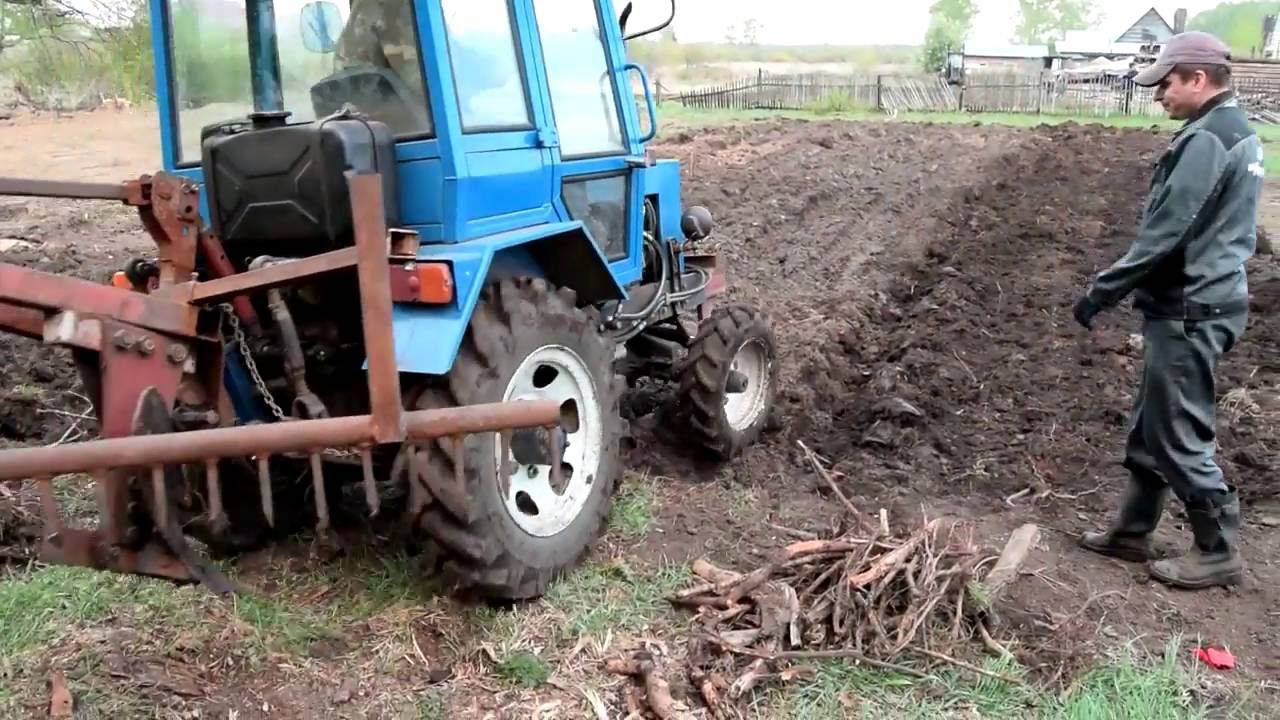 Повторная вспашка целины