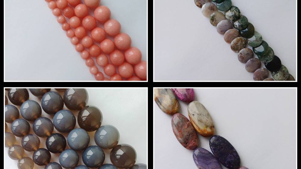 Фурнитура, бусины (натуральный камень)