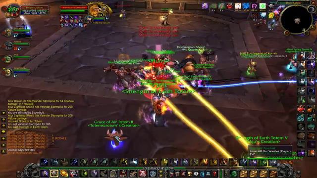 Classic WoW Shaman Tanks Vanndar Stormpike смотреть онлайн