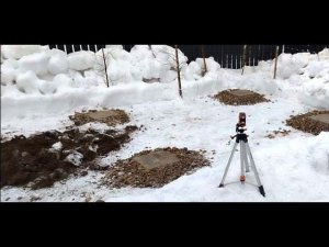 Разметку и столбчатый фундамент сможешь СДЕЛАТЬ САМ