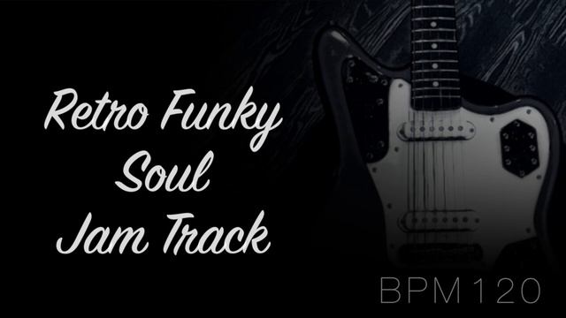 D train Style  - Retro Funky Soul Vibes Backing Track↓Chords&Scales