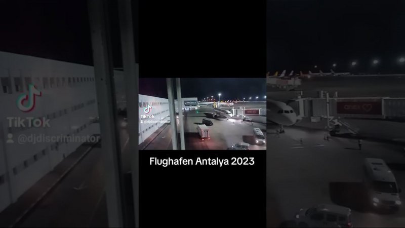 Flughafen Antalya Türkei 2023 @DJ-Discriminator-sperrer