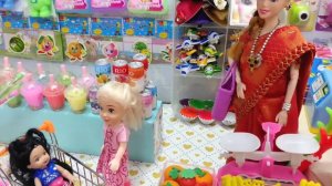 Barbie doll going to craft things super market 😁/Barbie show tamil