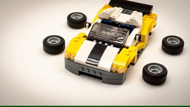 LEGO Creator 3 IN 1 2016 SET 31046 FAST CAR STOP MOTION SPEED BUILD смотреть онлайн