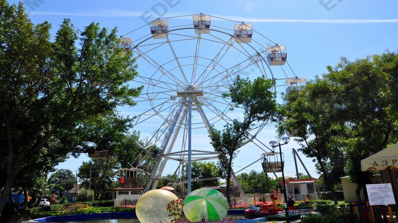 Ейск: Приморская набережная в сентябре. смотреть онлайн