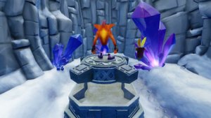 Crash Bandicoot 2 - Падал снег