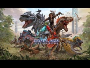 ARK Survival Evolved-Crystal Isles старый добрый ARK возвращение