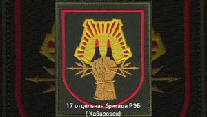17 отдельная бригада РЭБ шеврон в/ч 11666 Хабаровск