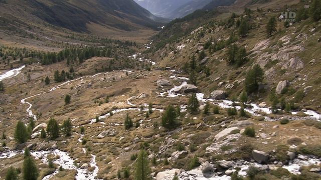 Полёт над Швейцарией 7 . Relax музыка смотреть онлайн