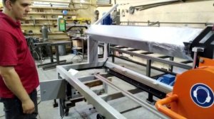 Кромкообрезной станок ПР-320Н с электронной линейкой ММК 5.1