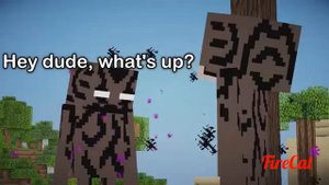 Почему Эндермены Крадут Блоки/Why Endermen Steal Blocks-Minecraft Machinima