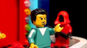 Lego Squid Game - Glass Bridge  - stop motion brickfilm animation