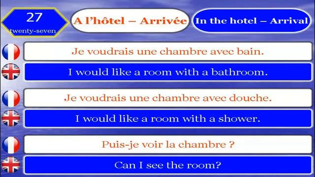 dialogues francais anglais # french english conversations part 1