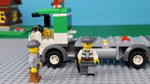 Lego Bank Truck Robbery - Lego SWAT