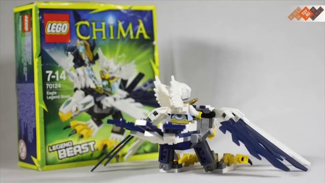 Конструктор Лего Легенды Чима (Lego Legends of Chima) Легендарные Звери: Лев и Орел 70123,70124 смотреть онлайн