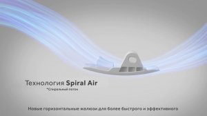 Технология Spiral Air сплит-системы Haier