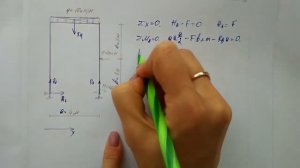 Расчет статически определимой рамы на двух опорах (2)