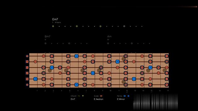 Driving Minor Blues Rock Backing Track in Em