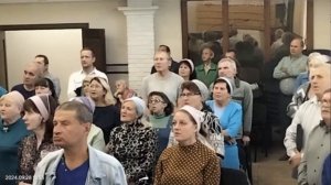 Бог любви на путь меня наставил,  общее пение 28.09.2024