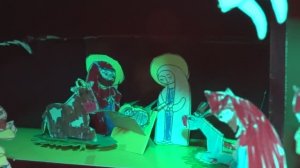 Как сделать вертеп ☀️ Делаем Рождественский вертеп из коробки, фигурки из бумаги и картон