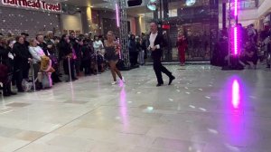 James and Ola Jordan perform “The Jive” in Leicester