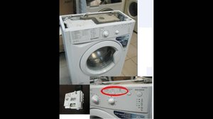 Стиральная машина Indesit iwub 4085 моргает не запускается