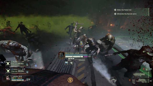 TRUE DUO: The Orthus Offensive Secret hard mode. 2 Ogryns. Warhammer 40,000: Darktide. ABOBUS POV.