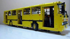 Lego Technic Ikarus 260 Motorized RC Model Bus Moc