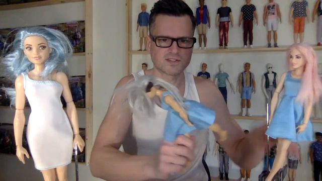 BARBIE CULT FAVORITE MAKEOVERS: GODDESS DOLLS IN WHITE DRESSES смотреть онлайн