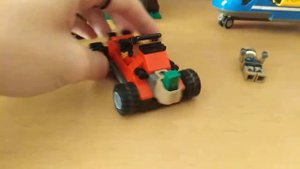 Lego city60173. горная полиция. Погоня в горах