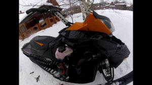 Устанавливаем прямоток на снегоход BRP,обзор банки BMP+