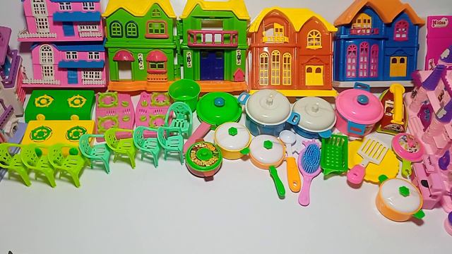 4 Minutes Satisfying with Unboxing Hello Kitty  snerio Kitchen set |Miniature ASMR Cutee kitchen se