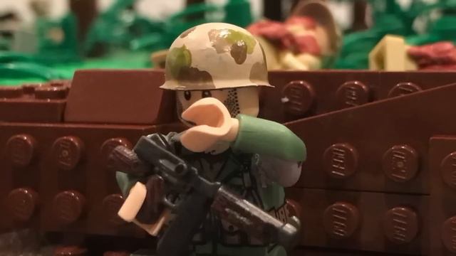 LEGO WWII The Battle of Peleliu (pt 1) stopmotion смотреть онлайн