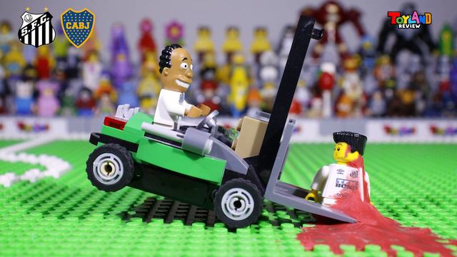 LEGO Santos 3 - 0 Boca Copa Libertadores смотреть онлайн