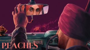 Diljit Dosanjh - PEACHES (Visualiser) | Drive Thru