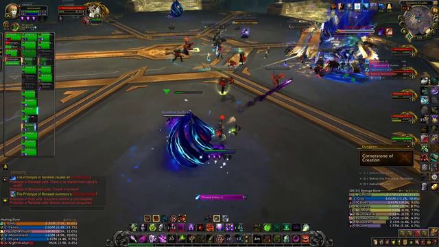 WOW SHADOWLANDS #196: Cornerstone of Creation LFR| Eternity's End #51 смотреть онлайн