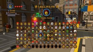 LEGO Movie Videogame - All 105 Characters Unlocked (Complete Grid - Updated)