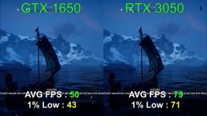 GTX 1650 VS RTX 3050 | 6 Games tested at 1080P