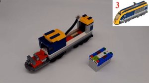 LEGO Passenger Train 60197 buildx8 - City