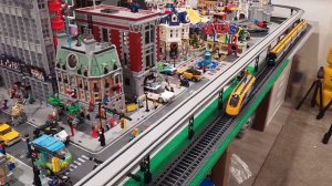 LEGO TRAINS at TOP SPEED!!