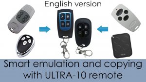 ULTRA-10 remote by Prime Pult. Smart emulation and copying