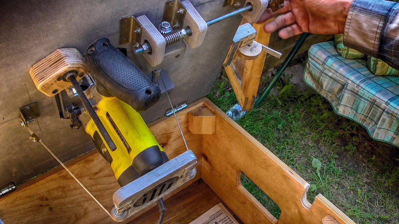 Фрезерный станок Из ручного в стационарный Лифт для фрезера