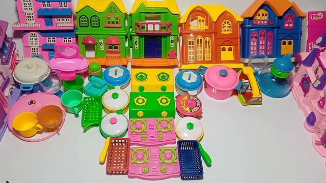 4 Minutes Satisfying with Unboxing Hello Kitty  snerio Kitchen set |🏠 Mini ASMR Toys kitchen set