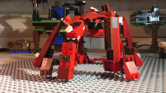 Lego Stranger Things mindflayer MOC смотреть онлайн