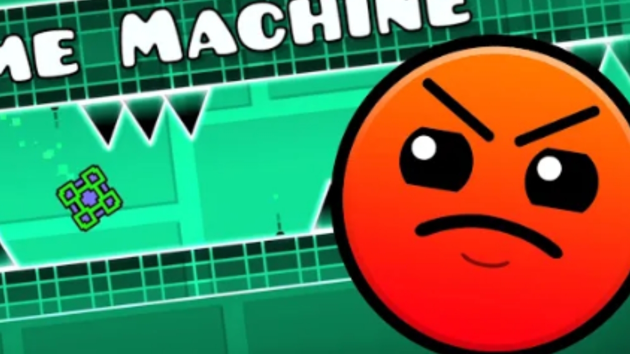 Прохождение уровня Time Machine в геометридаш