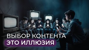 У тебя нет своего мнения из-за этого